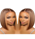 BOB WIG HUMAN HAIR WEAR AND GO GLUELESS 1