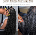 KINKY STRAIGHT HAIR FOR BOHO BRAIDS